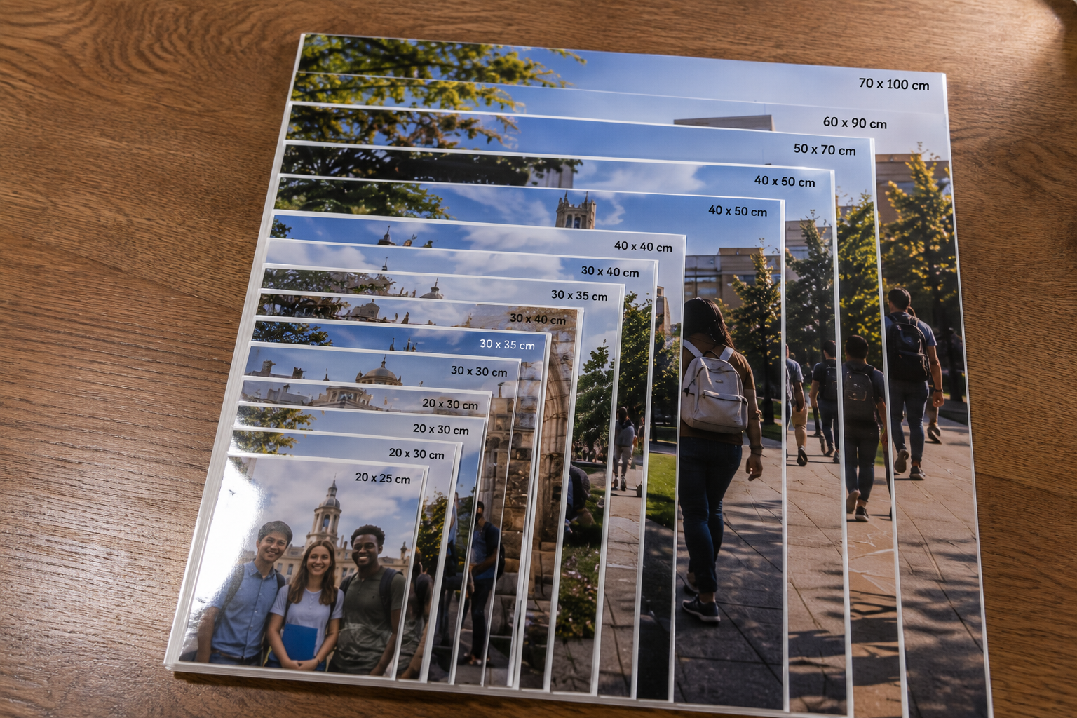 Printed posters