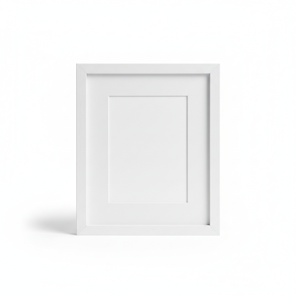 White Wood Photo Frame 20x30cm